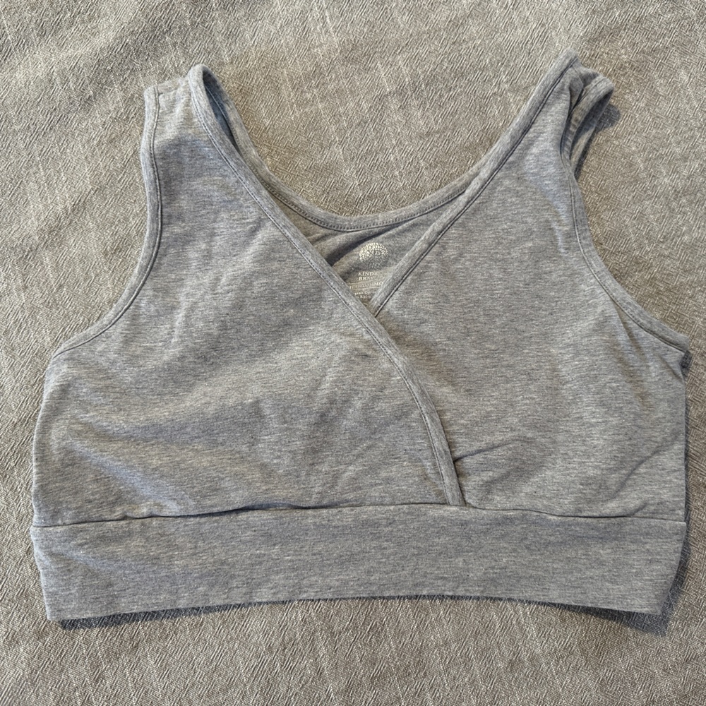 Kindred Bravely Organic Cotton Nursing & Sleep Bra NWOT